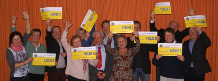 Neujahrsempfang und Spendenübergabe 2016